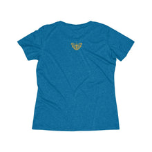 Load image into Gallery viewer, Healing is a Journey (Gold Lettering) Women's Heather Wicking Tee