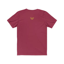 Load image into Gallery viewer, Healing is a Journey (Gold Lettering) Unisex Jersey Short Sleeve Tee