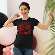 Load image into Gallery viewer, Be Still (Red) Women's Triblend Tee