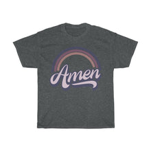 Load image into Gallery viewer, Amen (Purple) Unisex Heavy Cotton Tee
