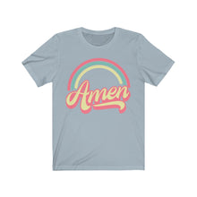 Load image into Gallery viewer, Amen (Tri Color) Unisex Jersey Short Sleeve Tee