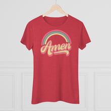 Load image into Gallery viewer, Amen (Tri Color) Women's Triblend Tee
