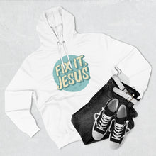 Load image into Gallery viewer, Fix It, Jesus Unisex Premium Pullover Hoodie