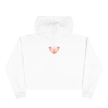 Load image into Gallery viewer, Healing is a Journey (Purple Lettering) Crop Hoodie