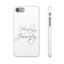 Load image into Gallery viewer, Healing is a Journey Snap Cases
