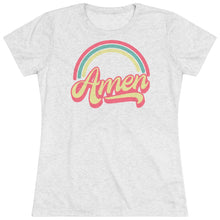 Load image into Gallery viewer, Amen (Tri Color) Women's Triblend Tee