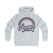 Load image into Gallery viewer, Amen (Purple) Girlie College Hoodie