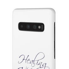 Load image into Gallery viewer, Healing is a Journey Snap Cases