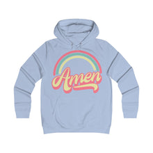 Load image into Gallery viewer, Amen (Tri Color) Girlie College Hoodie
