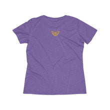 Load image into Gallery viewer, Healing is a Journey (Gold Lettering) Women's Heather Wicking Tee