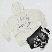 Load image into Gallery viewer, Healing is a Journey (Purple Lettering) Unisex Premium Pullover Hoodie