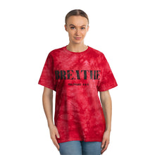Load image into Gallery viewer, Breathe Tie-Dye Tee, Crystal