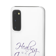Load image into Gallery viewer, Healing is a Journey Snap Cases