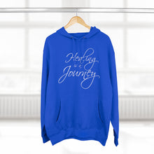 Load image into Gallery viewer, Healing is a Journey (White Lettering) Unisex Premium Pullover Hoodie