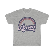 Load image into Gallery viewer, Amen (Purple) Unisex Heavy Cotton Tee