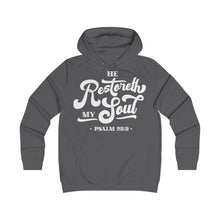 Load image into Gallery viewer, Restoreth My Soul Girlie College Hoodie