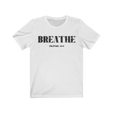 Load image into Gallery viewer, Breathe Unisex Jersey Short Sleeve Tee