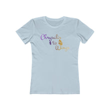 Load image into Gallery viewer, Chrysalis to Wings Women's The Boyfriend Tee