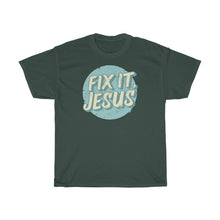 Load image into Gallery viewer, Fix It, Jesus Unisex Heavy Cotton Tee