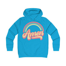 Load image into Gallery viewer, Amen (Tri Color) Girlie College Hoodie