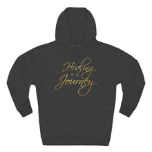 Load image into Gallery viewer, Healing is a Journey (Gold Lettering) Unisex Premium Pullover Hoodie