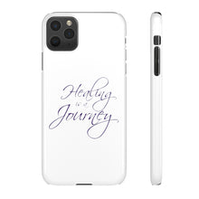 Load image into Gallery viewer, Healing is a Journey Snap Cases