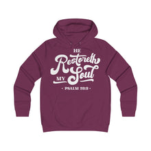 Load image into Gallery viewer, Restoreth My Soul Girlie College Hoodie