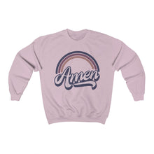 Load image into Gallery viewer, Amen (Purple) Unisex Heavy Blend™ Crewneck Sweatshirt
