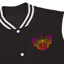 Load image into Gallery viewer, Butterfly Women's Varsity Jacket