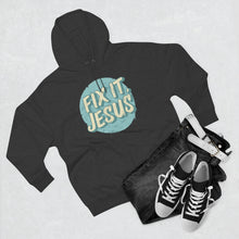 Load image into Gallery viewer, Fix It, Jesus Unisex Premium Pullover Hoodie
