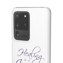 Load image into Gallery viewer, Healing is a Journey Snap Cases