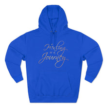 Load image into Gallery viewer, Healing is a Journey (Gold Lettering) Unisex Premium Pullover Hoodie