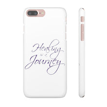 Load image into Gallery viewer, Healing is a Journey Snap Cases