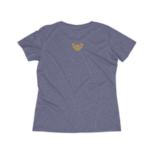 Load image into Gallery viewer, Healing is a Journey (Gold Lettering) Women's Heather Wicking Tee