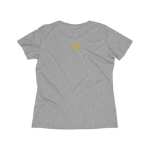 Load image into Gallery viewer, Healing is a Journey (Gold Lettering) Women's Heather Wicking Tee