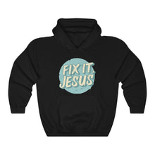 Load image into Gallery viewer, Fix It, Jesus Unisex Heavy Blend™ Hooded Sweatshirt