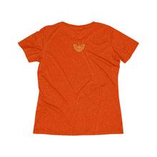 Load image into Gallery viewer, Healing is a Journey (Gold Lettering) Women's Heather Wicking Tee