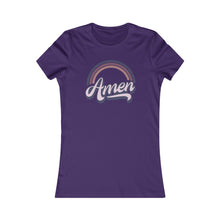 Load image into Gallery viewer, Amen (Purple) Women's Favorite Tee
