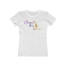 Load image into Gallery viewer, Chrysalis to Wings Women&#39;s The Boyfriend Tee
