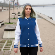 Load image into Gallery viewer, The Butterfly Effect Women&#39;s Varsity Jacket
