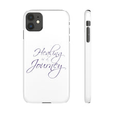 Load image into Gallery viewer, Healing is a Journey Snap Cases
