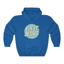 Load image into Gallery viewer, Fix It, Jesus Unisex Heavy Blend™ Hooded Sweatshirt
