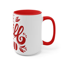 Load image into Gallery viewer, Be Still (Red) Accent Mug
