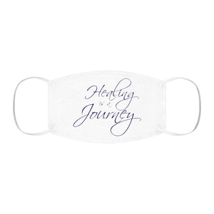 Healing is a Journey (Purple) Snug-Fit Polyester Face Mask