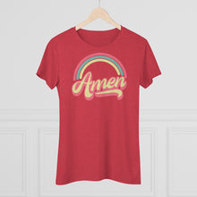 Load image into Gallery viewer, Amen (Tri Color) Women&#39;s Triblend Tee
