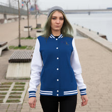 Load image into Gallery viewer, Chrysalis to Wings Women&#39;s Varsity Jacket

