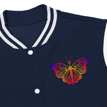 Load image into Gallery viewer, Butterfly Women&#39;s Varsity Jacket
