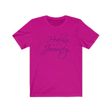 Load image into Gallery viewer, Healing is a Journey Jersey Short Sleeve Tee
