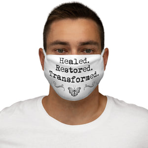 Healed Snug-Fit Polyester Face Mask