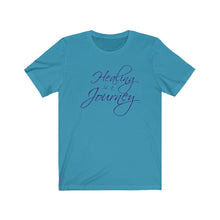 Load image into Gallery viewer, Healing is a Journey Jersey Short Sleeve Tee

